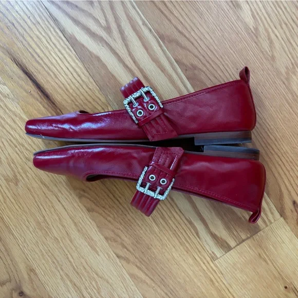 Dolce Vita Arora Mary Jane Ballet Flats with Buckle - Picture 6 of 8